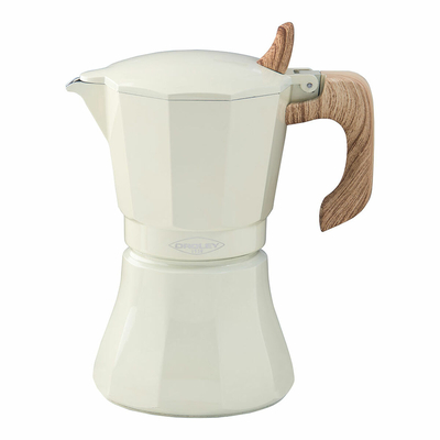Product Καφετιέρα Espresso Oroley Petra 6 φλιτζάνια Αλουμίνιο Κρεμ base image