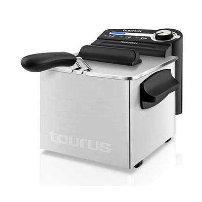 Product Φριτέζα Taurus PROF.2 PLUS Ασημί 1700 W base image