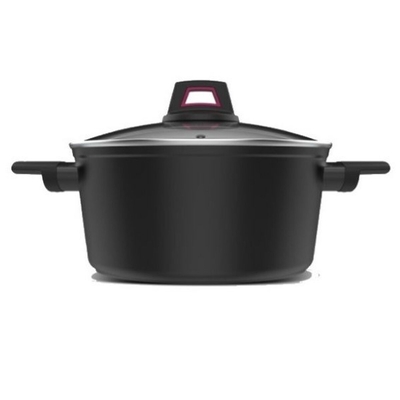 Product Κατσαρόλα με Καπάκι Taurus KCK4024 Μαύρο 4,5 L base image