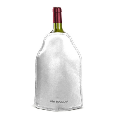 Product Θήκη Ψύξης Mπουκαλιών Vin Bouquet Ασημένια base image