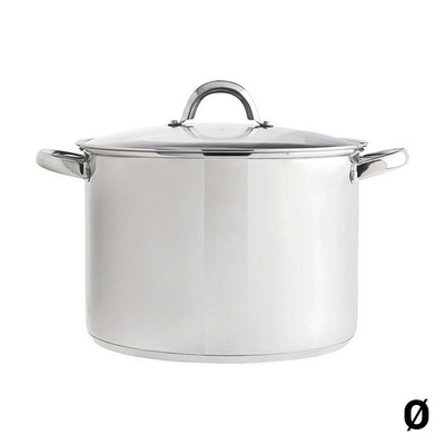 Product Κατσαρόλα με Γυάλινο Καπάκι Quid Ανοξείδωτο ατσάλι 20 cm base image