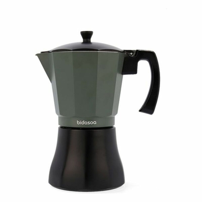 Product Μπρίκι Espresso Bidasoa Άσπρο Μαύρο από Αλουμίνιο (12 Kopper) base image