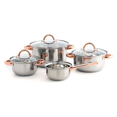 Product Μαγειρικά Σκεύη Quid Vanity Ανοξείδωτο ατσάλι (4 Pcs) base image