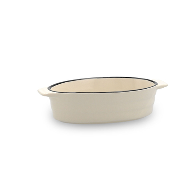 Product Πυρίμαχο Σκεύος Quid Cocco Οβάλ Κεραμικό Λευκό (19 X 10,5 X 5 Cm) (Pack 12X) base image