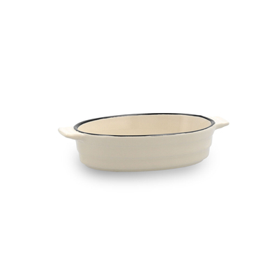 Product Πυρίμαχο Σκεύος Quid Cocco Οβάλ Κεραμικό Λευκό (18 X 11 X 4 Cm) (Pack 12X) base image