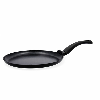 Product Τηγάνι για Κρέπες Quid Hydra Μαύρο Μέταλλο (28 cm) base image