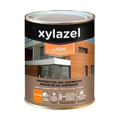 Product Λάδι Συντήρησης Xylazel ʼχρωμο Σατινέ 750ml Lasur Αντηλιακό 75 cl base image