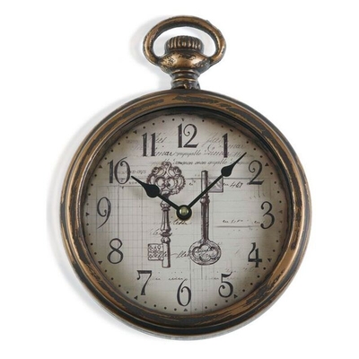 Product Ρολόι Τοίχου Versa Keys Μέταλλο (28 x 5 x 22 cm) base image