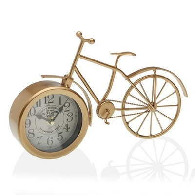 Product Επιτραπέζιο Ρολόι Bicicle Versa VS-18190895 Χρυσό (6 x 20 x 33 cm) base image