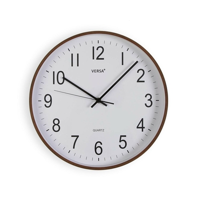 Product Ρολόι Τοίχου Versa Χαλαζίας Ξύλο 5 x 35 x 35 cm base image
