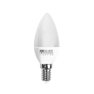 Product Λάμπα Κερί LED Silver Electronics Λευκό Φως 6 W 5000 K base image
