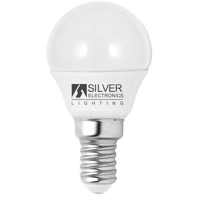Product Λάμπα LED Silver Electronics Σφαιρική Eco E14 5W Λευκό Φως 3000K base image