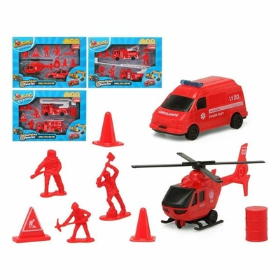 Product Playset Οχημάτων Κόκκινο base image