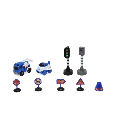 Product Playset Οχημάτων City Series Police Πολύχρωμο 38 x 22 cm base image