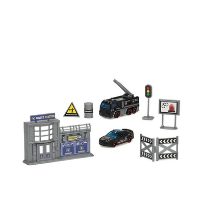 Product Φορτηγό City Rescue 1:64 Μπλε Πολύχρωμο 24 x 15 cm base image