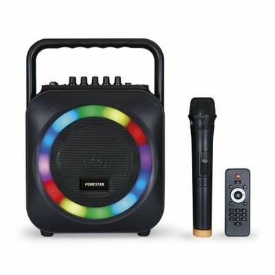 Product Ηχεία PC Fonestar BOX-35LED Μαύρο Κεχριμπάρι base image