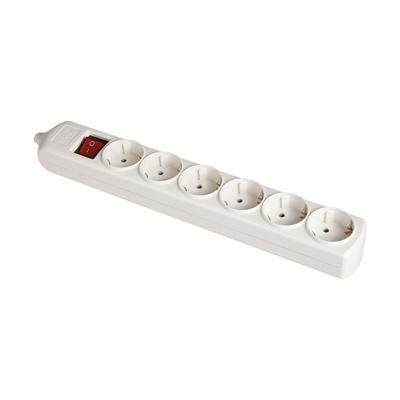 Product Πολύπριζο Solera 6 Θέσεων με Διακόπτη 3500 W 16 A base image