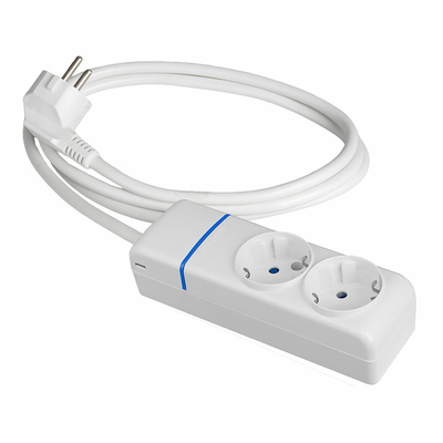 Product Πολύπριζο με 2 Πρίζες χωρίς διακόπτη Solera 8012p 250 V 16 A (1,5 m) base image