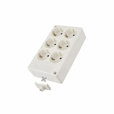 Product Πολύπριζο με 6 Πρίζες χωρίς διακόπτη Solera 8106 3500 W 250 V 16 A base image