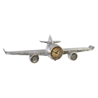 Product Ρολόι Τοίχου DKD Home Decor Αεροπλάνο Ξύλο (101 x 22 x 26 cm) base image