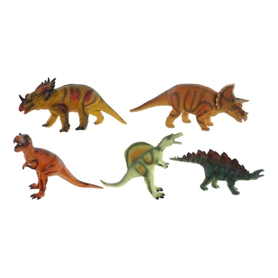 Product Δεινόσαυρος DKD Home Decor x6 48 x 23 x 34,5 cm Μαλακό base image