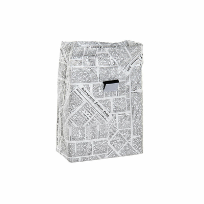Product Τσάντα Γεύματος DKD Home Decor Θερμική Λευκό Μαύρο 20 x 10 x 28 cm base image