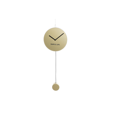 Product Ρολόι Τοίχου DKD Home Decor Σίδερο Χρυσό (22 x 5.5 x 60 cm) base image