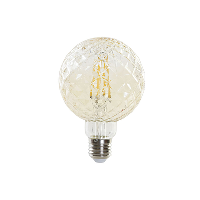 Product Λάμπα LED DKD Home Decor E27 Κεχριμπάρι 220 V 4 W 450 lm (9,5 x 9,5 x 14 cm) base image