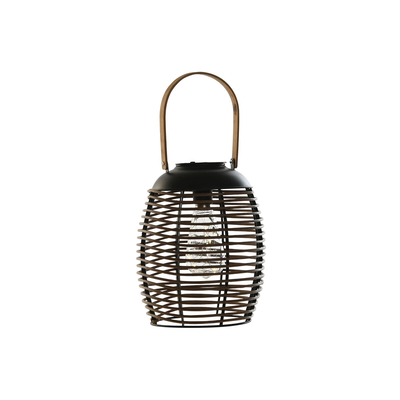 Product Ηλιακή λάμπα DKD Home Decor Καφέ Μαύρο 22 x 22 x 39 cm base image