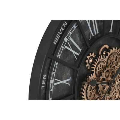 Product Ρολόι Τοίχου Home Esprit Μαύρο 75 x 7 x 75 cm base image