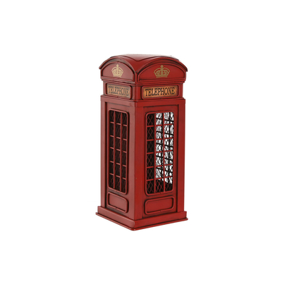 Product Kουμπαράς Home ESPRIT Μέταλλο Vintage Καμπίνα 12 x 12 x 28,5 cm base image