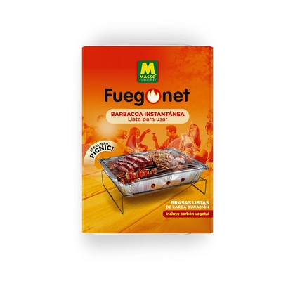 Product Μπάρμπεκιου Μίας Χρήσης Masso fuegonet el exterior Αλουμίνιο base image
