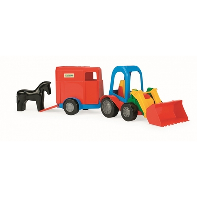 Product Wader Vehicle Loader With Trailer For Horse base image