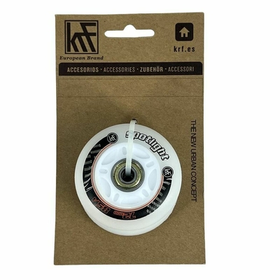 Product Ροδάκια Skateboard Spotlight LED KRF 72 MM Κόκκινο base image
