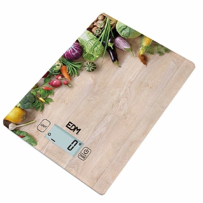 Product ζυγαριά κουζίνας EDM Ξύλο 5 kg (14 x 19.5 cm) base image