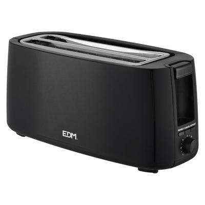 Product Τοστιέρα EDM Διπλή σχισμή Μαύρο 1400 W base image