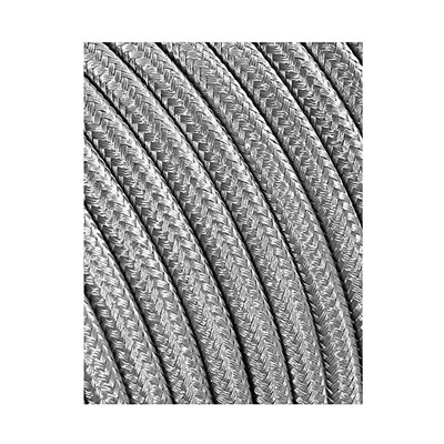 Product Καλώδιο Ηχείων EDM C64 2 x 0,75 mm Ασημί Υφασμάτινο 5 m base image