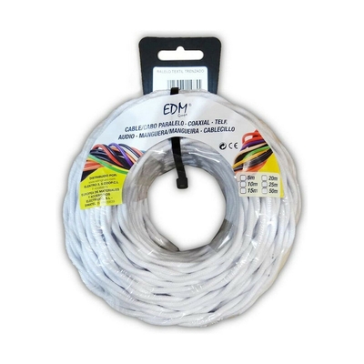 Product Καλώδιο Ηχείων EDM 2 x 2,5 mm Λευκό 5 m base image