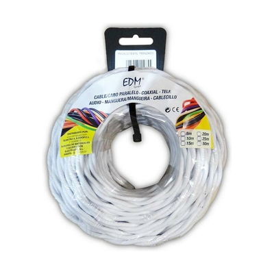 Product Καλώδιο Ηχείων EDM 3 x 1 mm Λευκό 5 m base image