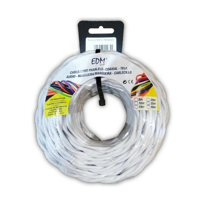 Product Καλώδιο Ηχείων EDM 3 x 1,5 mm Λευκό 5 m base image