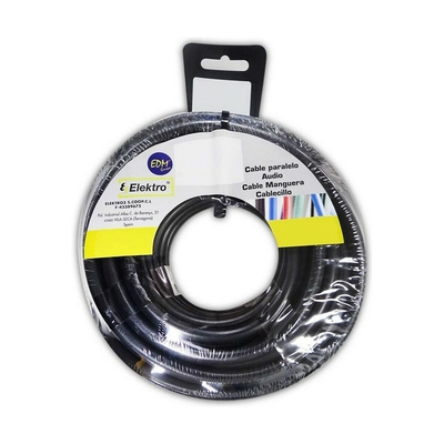 Product Καλώδιο Ηχείων EDM 2 x 1 mm Μαύρο 5 m base image