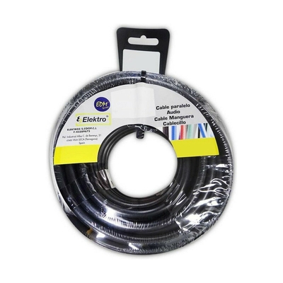 Product Καλώδιο Ηχείων EDM 3 x 1 mm Μαύρο 15 m base image