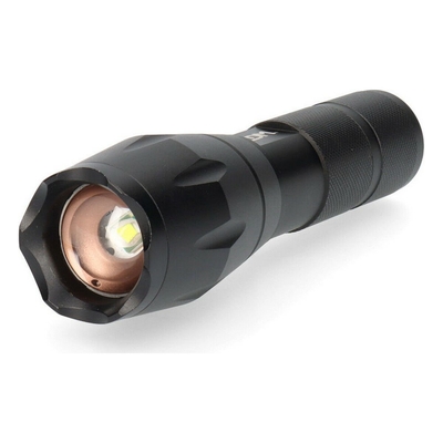 Product Φακός LED EDM Cree XML-T6 Zoom Μαύρο Αλουμίνιο 5 W 140 Lm base image