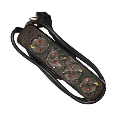 Product Πολύπριζο EDM με 4 Πρίζες χωρίς διακόπτη Schuko (1,5 m) base image