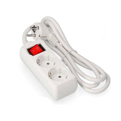 Product Πολύπριζο EDM με 2 Πρίζες με διακόπτη Schuko (3 m) base image