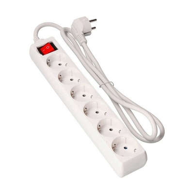Product Πολύπριζο EDM 6 Θέσεων με Διακόπτη Schuko (5 m) base image