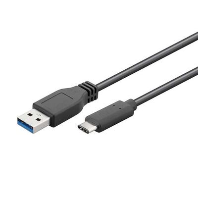 Product Καλώδιο USB-A EDM σε USB-C Μαύρο 1 m base image