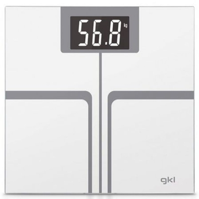 Product Ζυγαριά Μπάνιου Ψηφιακή GKL FITMAX WHITE 200 kg Λευκό πολυεστέρας  base image