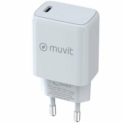 Product Φορτιστής Πρίζας Muvit MCACC0014 30 W Λευκό  base image