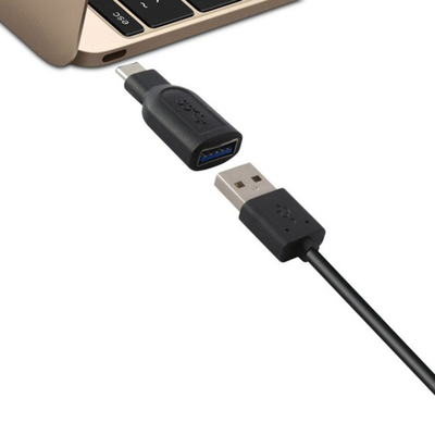 Product Αντάπτορας USB 3.0 σε USB-C 3.1 Μαύρο base image